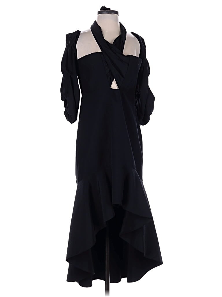 Pre-owned Alexis Cocktail Dress In Black