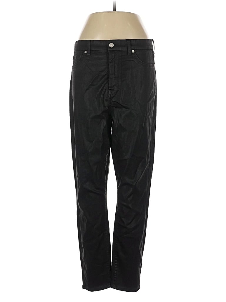 Pre-owned 7 For All Mankind Jeans In Black
