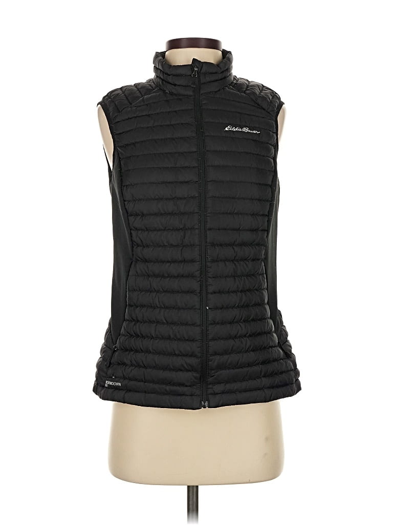 Pre-owned Eddie Bauer Vest In Black