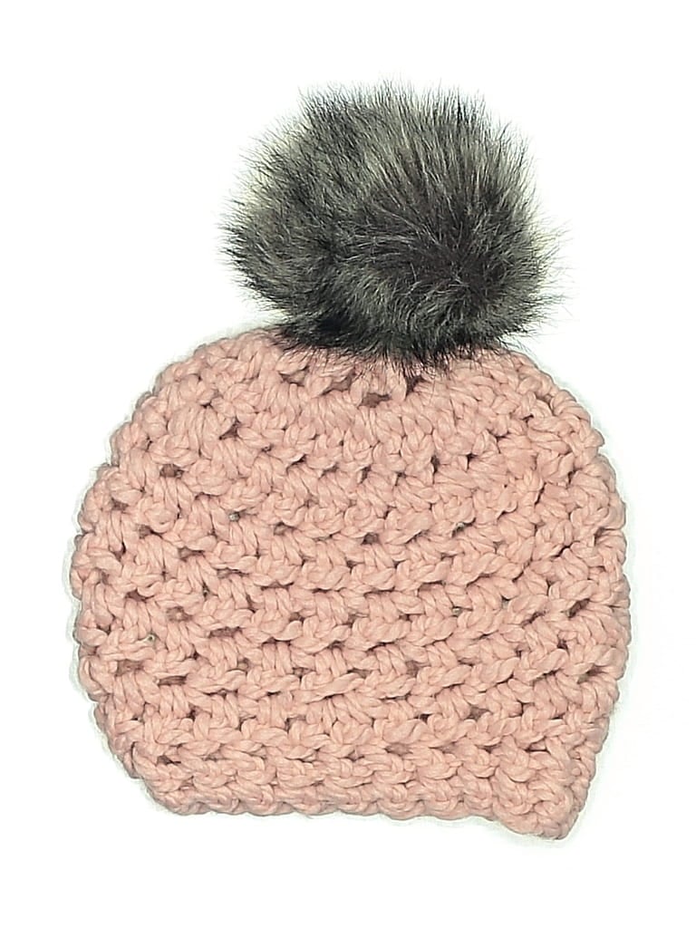 Pre-owned Unbranded Beanie Hat In Pink