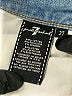 7 For All Mankind Color Block Blue Jeans Size 27 waist - photo 8