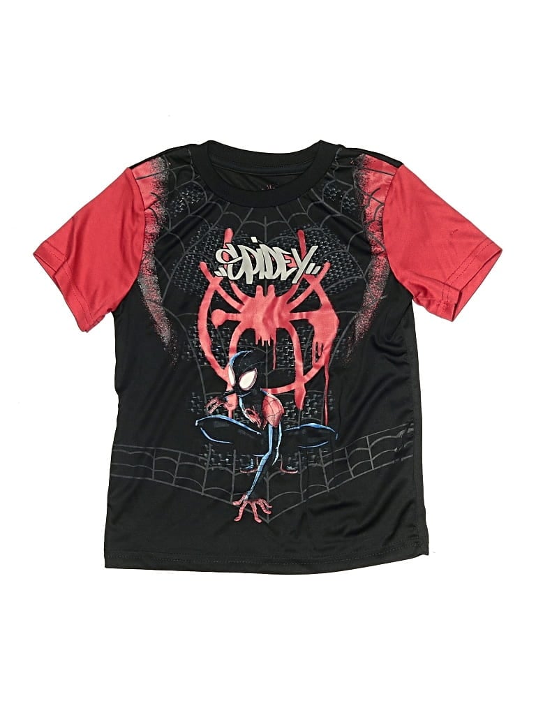 Pre-owned Spider-man Kids' Active T-shirt In Black
