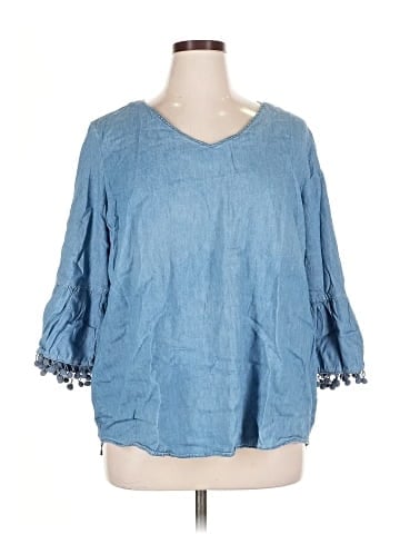 Hester & Orchard 3/4 Sleeve Blouse (view 1)