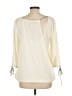 Laundry by Shelli Segal Ivory 3/4 Sleeve Blouse Size 10 - photo 2