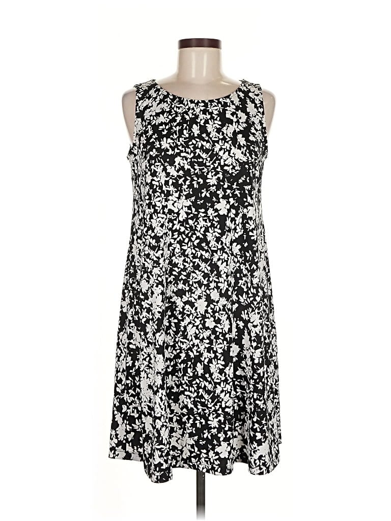 Pre-owned Msk Casual Dress In Black