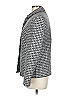 Talbots 100% Wool Houndstooth Gray Wool Blazer Size 10 - photo 5