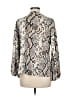 Alfani Silver Long Sleeve Turtleneck Size M - photo 2