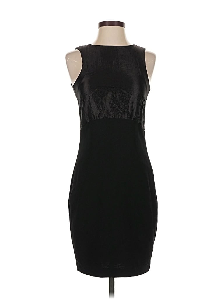 Pre-owned H&m Cocktail Dress In Black