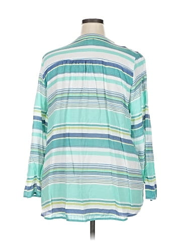 Cj Banks Long Sleeve Blouse (view 2)