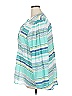 Cj Banks Teal Long Sleeve Blouse Size 2X - photo 5