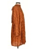 MNG Animal Print Orange Casual Dress Size 2 - photo 4