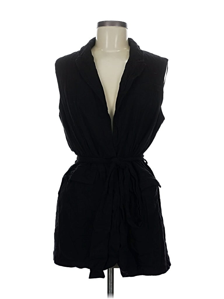 Pre-owned Commense Kimono In Black
