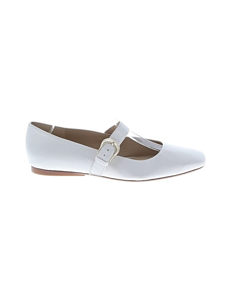 Pre-owned 27 Edit Flats In White