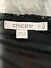 Chico's 100% Polyester Black Casual Dress Size Sm (0) - photo 7