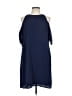 Maggy L Solid Blue Casual Dress Size 10 - photo 1