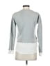 Marchesa Voyage 100% Cotton Silver Sweatshirt Size XS - photo 2