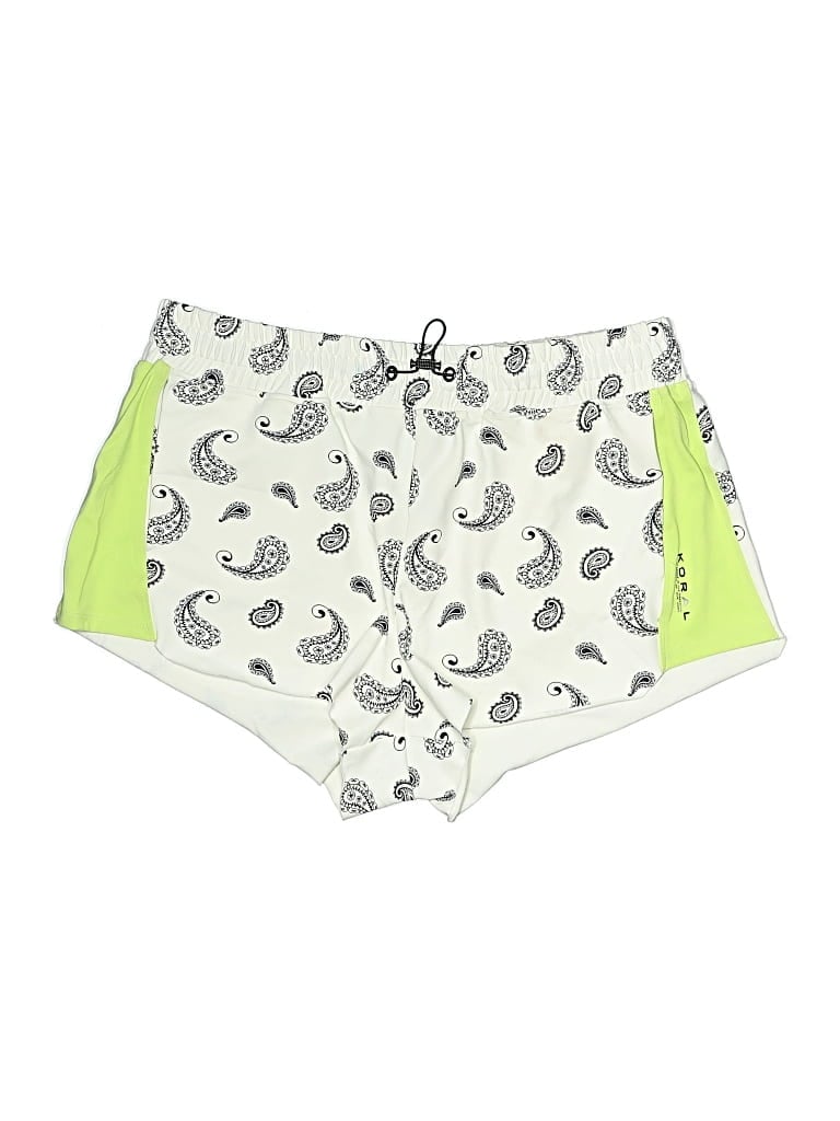 Pre-owned Koral Athletic Shorts In White