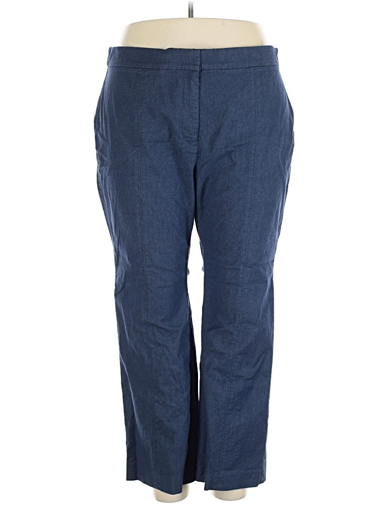 Pre-owned Talbots Casual Pants In Blue
