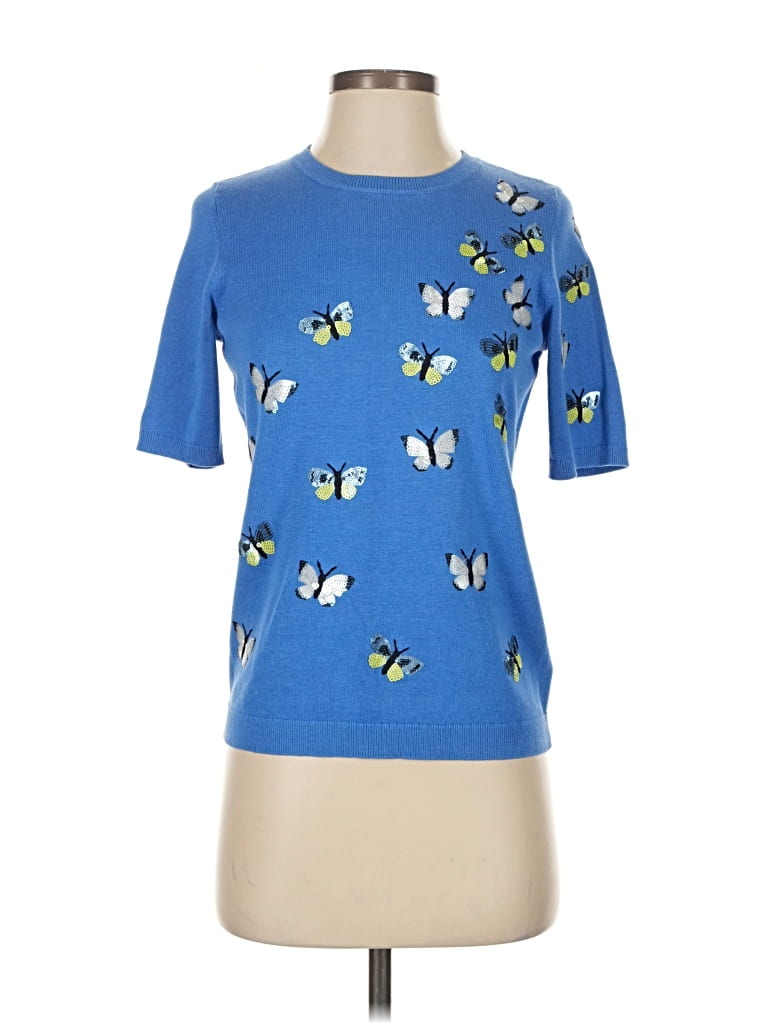 Pre-owned Talbots Pullover Sweater In Blue