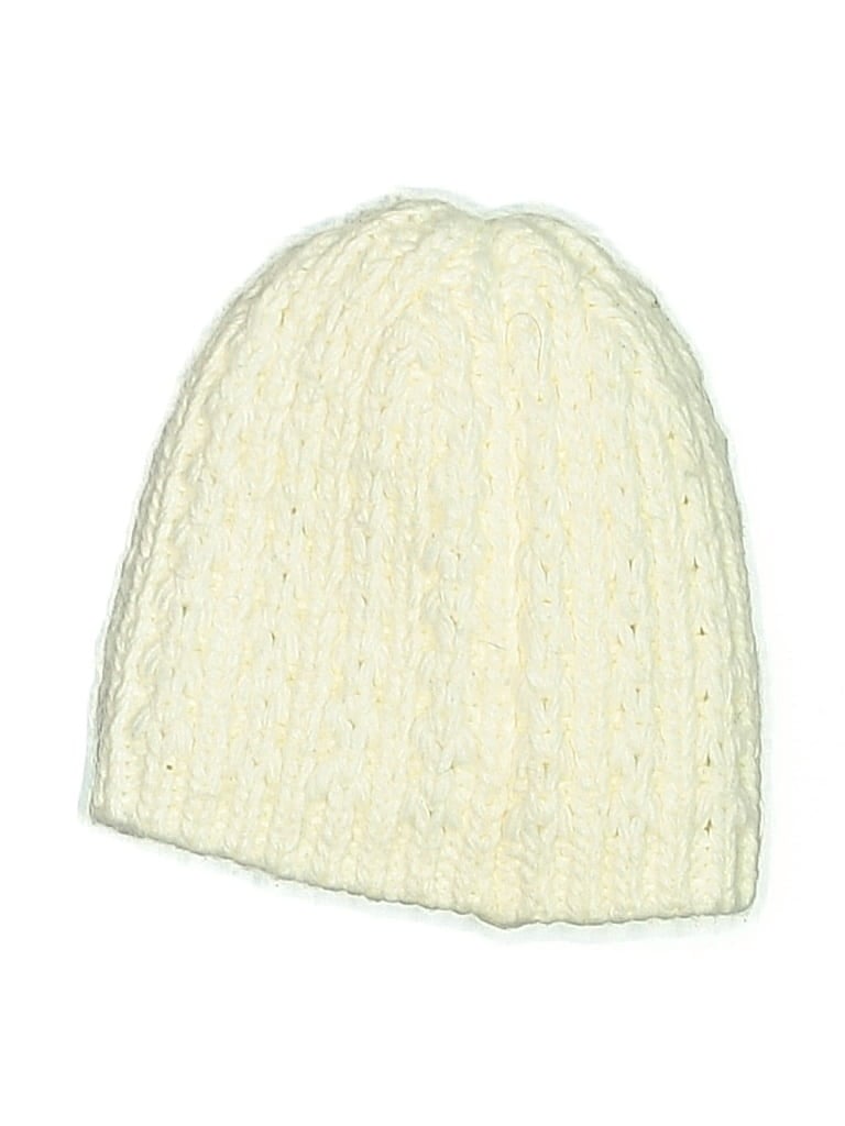 Pre-owned Universal Thread Beanie Hat In White