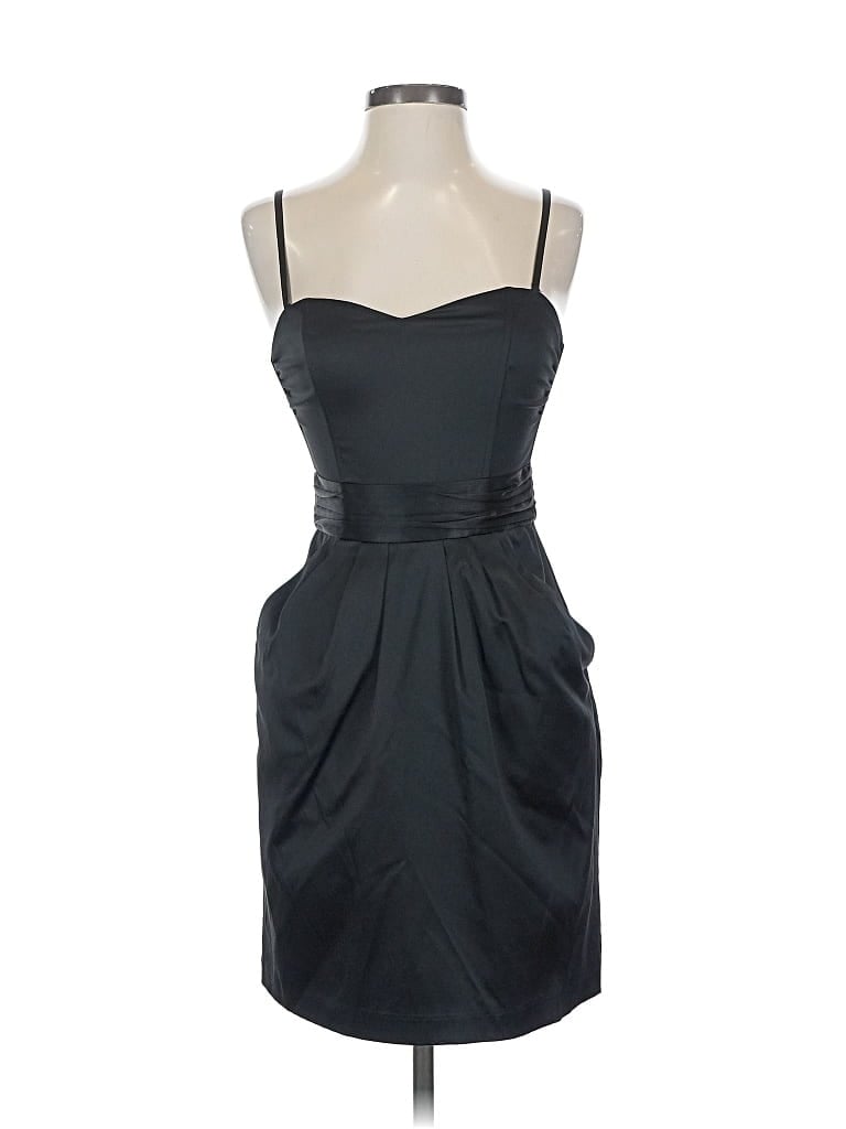 Pre-owned H&m Cocktail Dress In Black