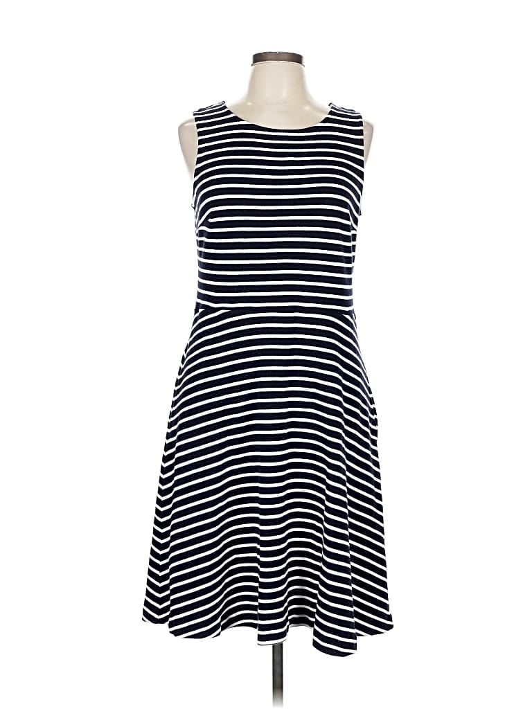 Pre-owned Talbots Casual Dress In Blue