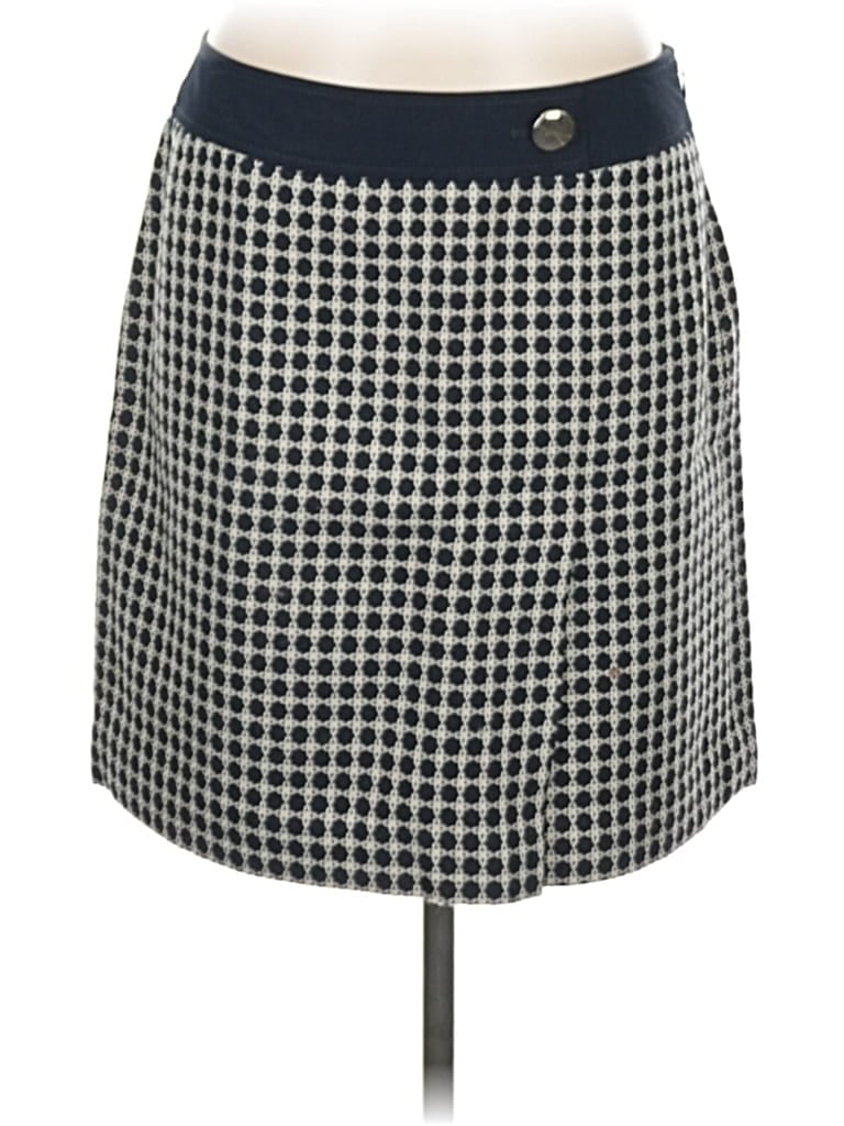 Pre-owned Ann Taylor Casual Skirt In Gray