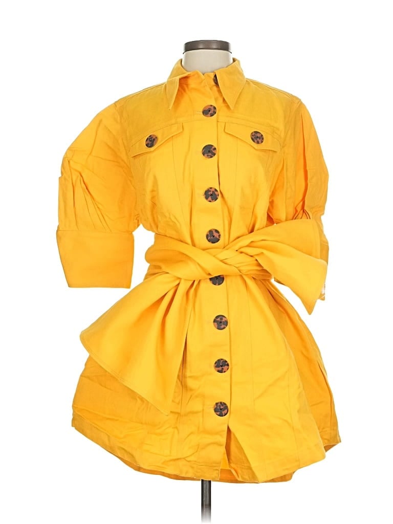 Pre-owned Acler Casual Dress In Yellow