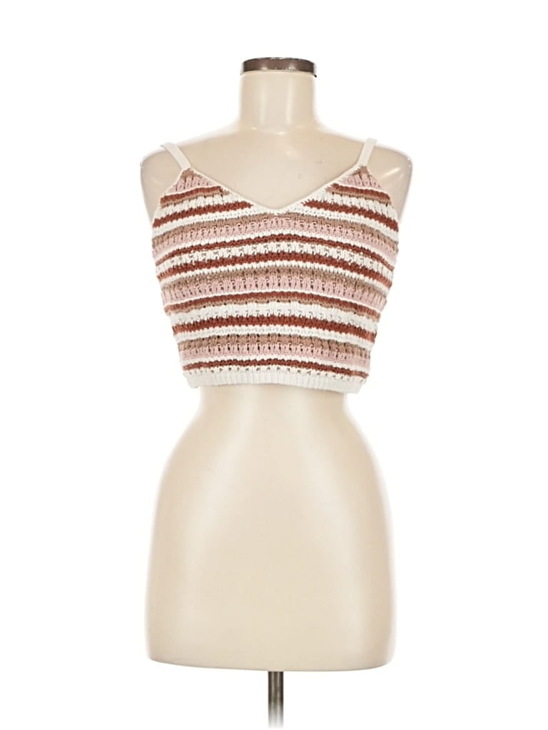 Pre-owned Hollister Sweater Vest In Red