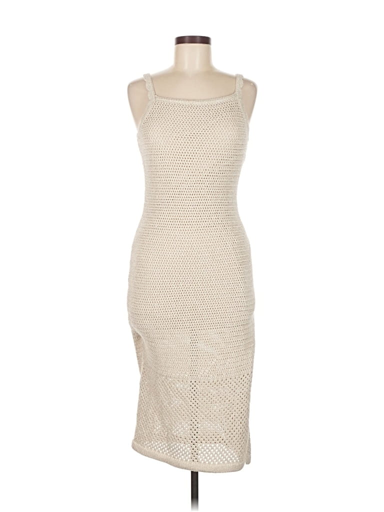 Pre-owned J By Joie Cocktail Dress In Ivory
