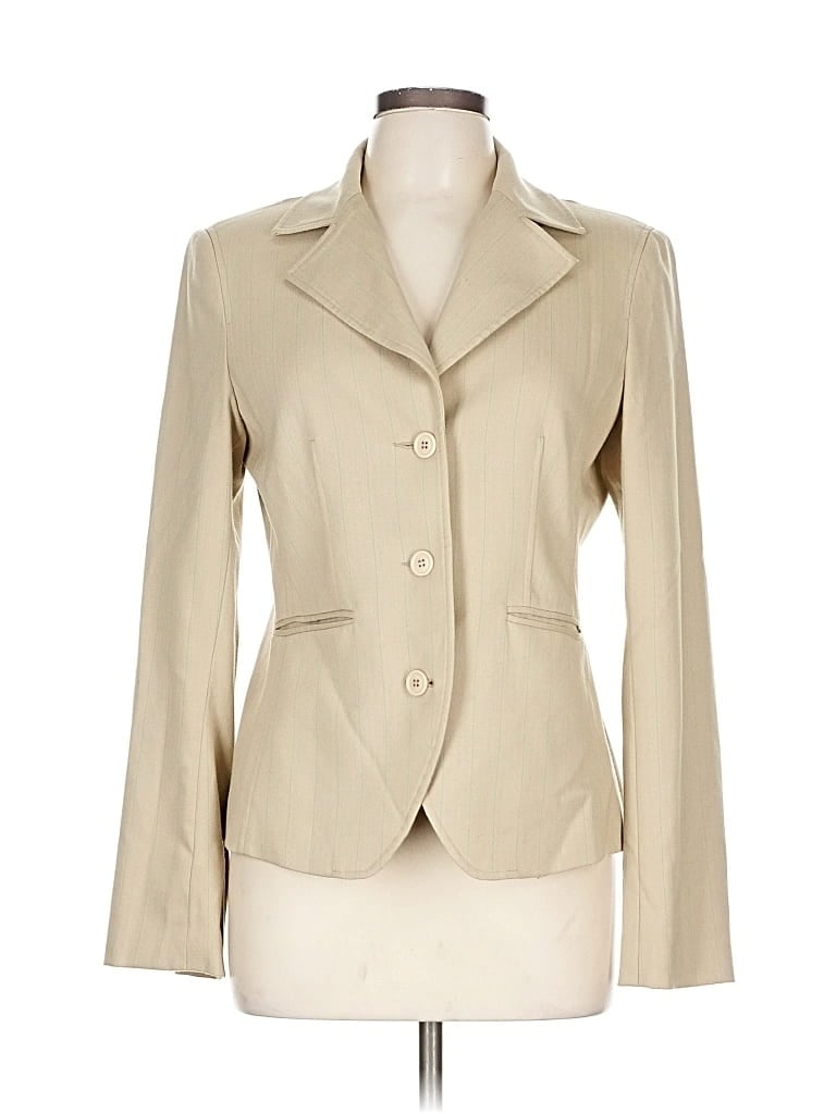 Pre-owned Laundry By Shelli Segal Blazer Jacket In White