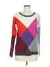 Ella Moss Color Block Red Pullover Sweater Size M - photo 1