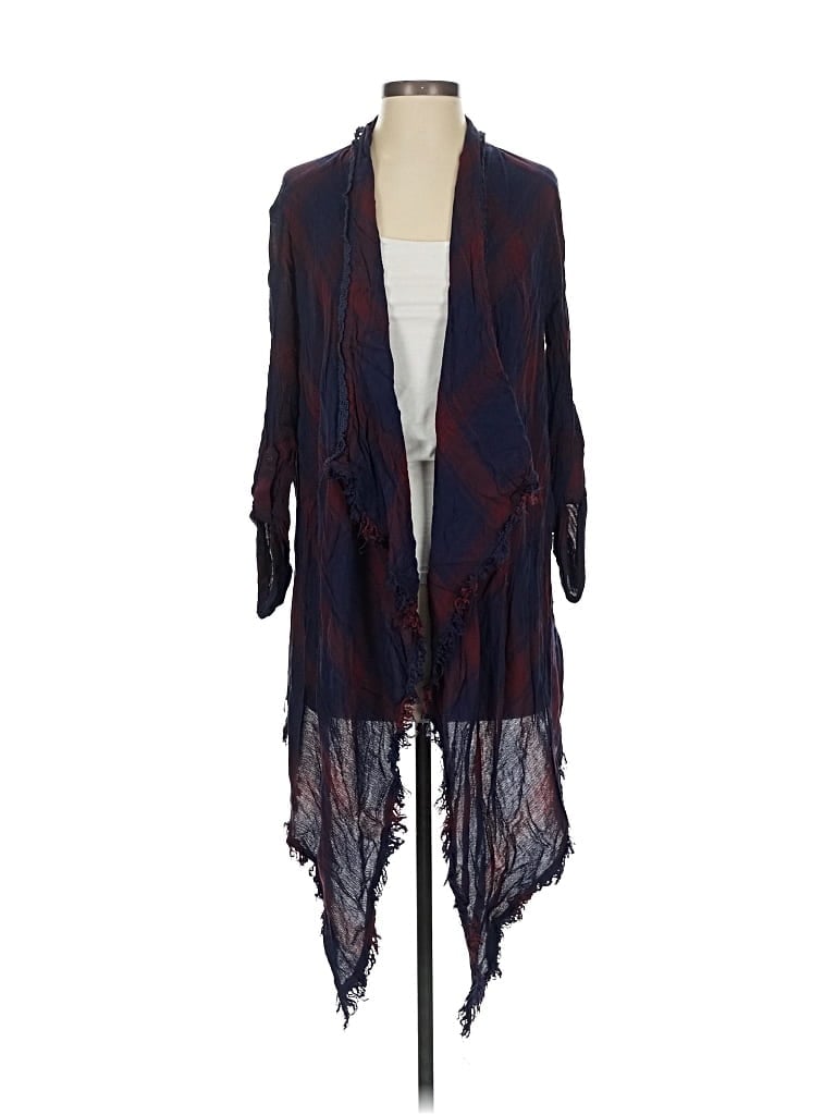 Pre-owned Unbranded Cardigan Sweater In Blue