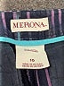 Merona Stripes Purple Shorts Size 10 - photo 3