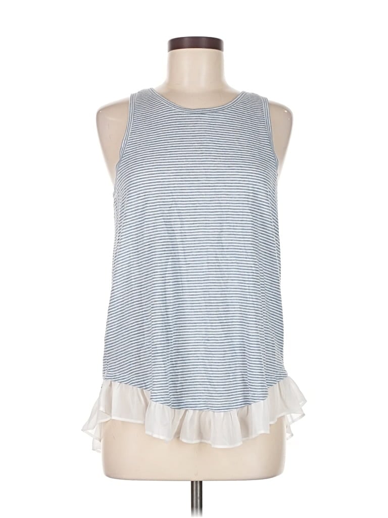 Pre-owned Bcbgeneration Sleeveless T-shirt In Blue