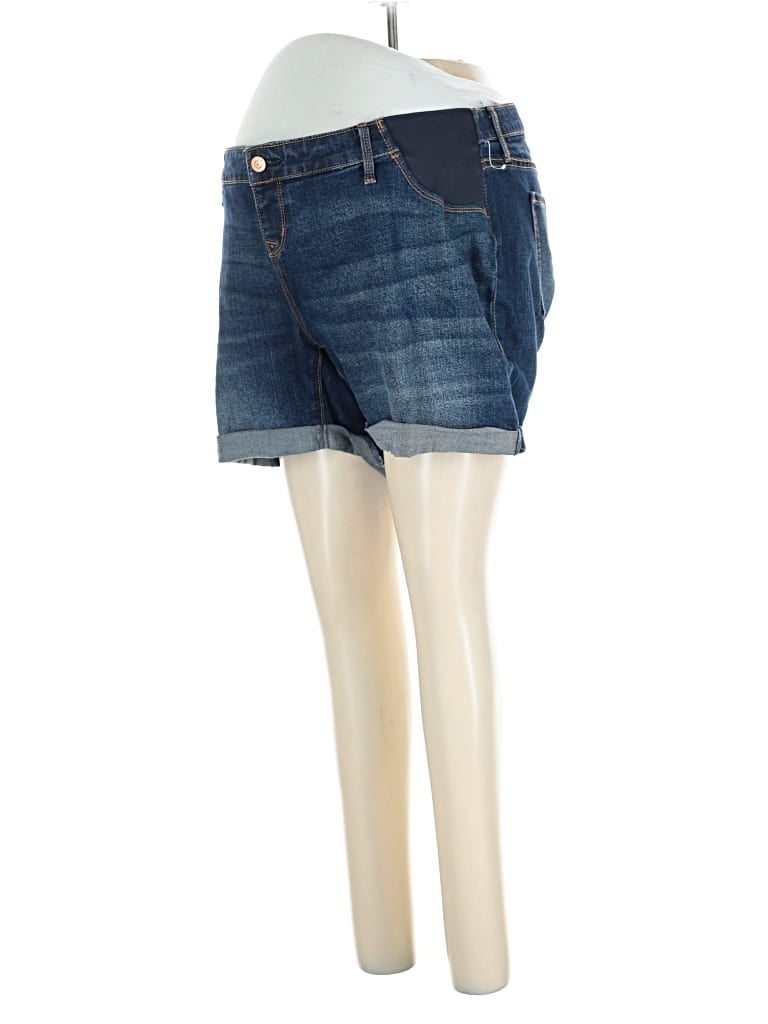 Pre-owned Old Navy - Maternity Denim Shorts In Blue