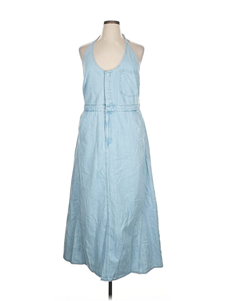 Pre-owned Universal Thread Casual Dress In Blue