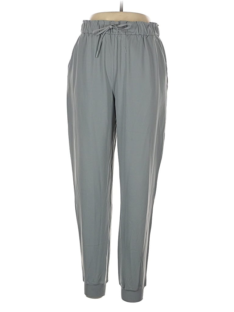 Pre-owned Lululemon Athletica Track Pants In Gray