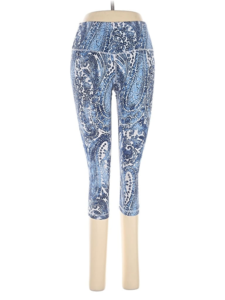 Pre-owned Assorted Brands Leggings In Blue