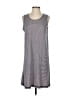 Lands' End Gray Casual Dress Size S (estimated) - photo 1