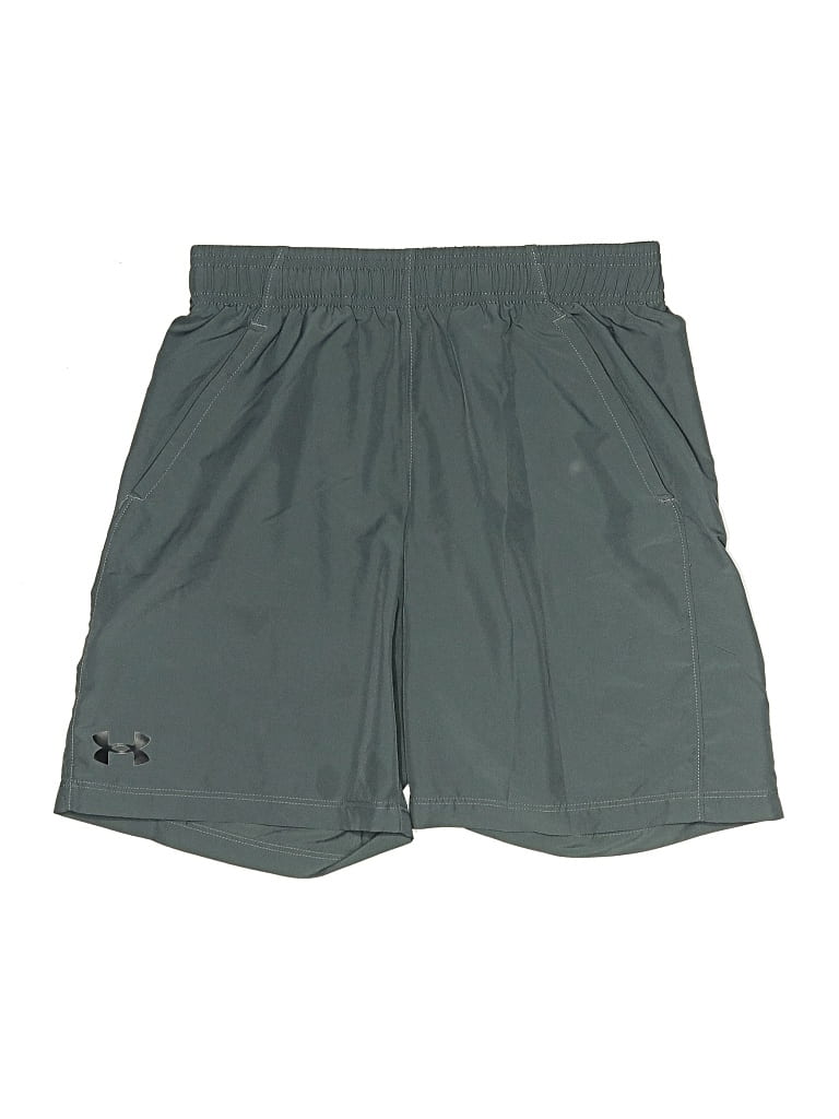 Pre-owned Under Armour Kids' Athletic Shorts In Green