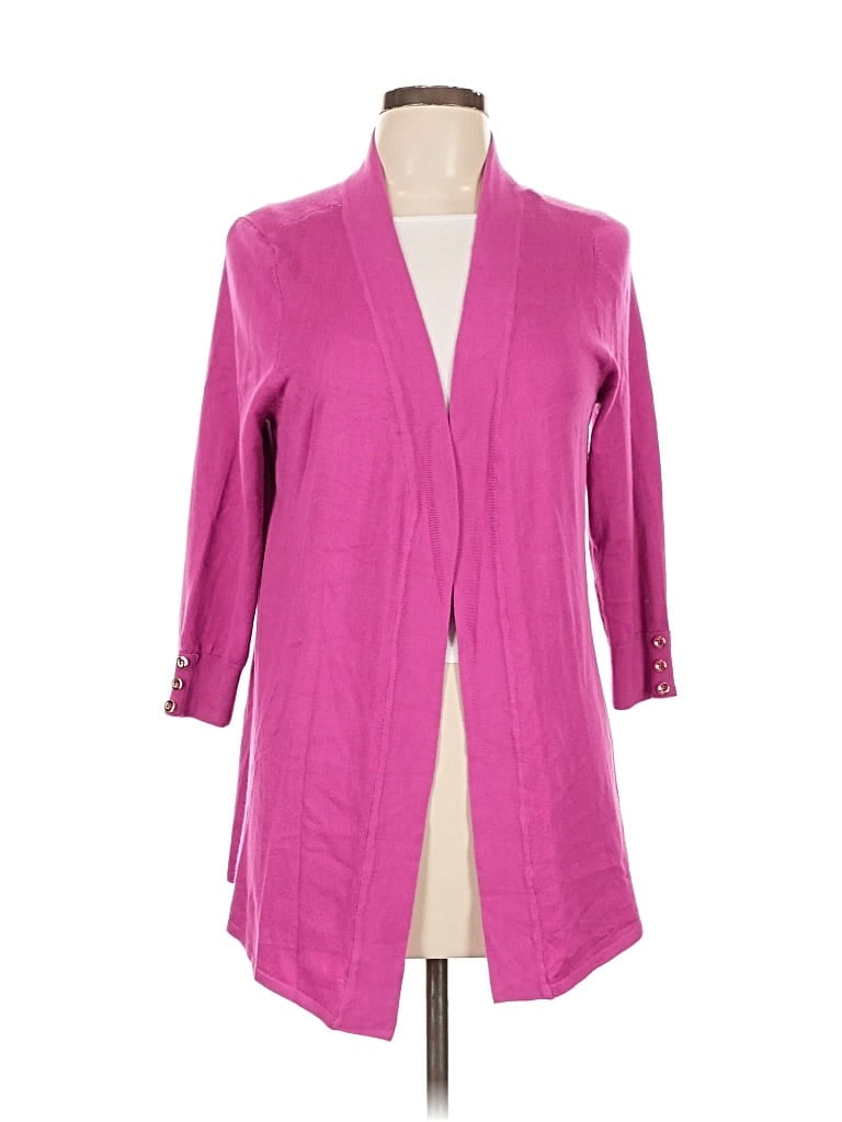 Pre-owned Charter Club Cardigan Sweater In Pink