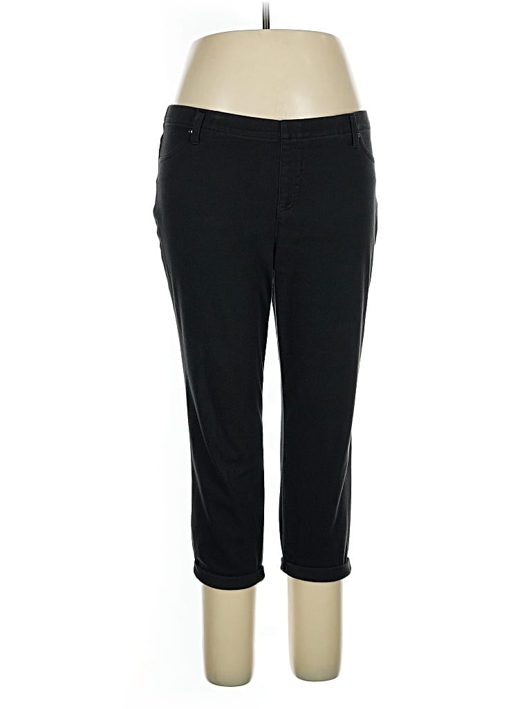 Pre-owned Time And Tru Active Pants In Black