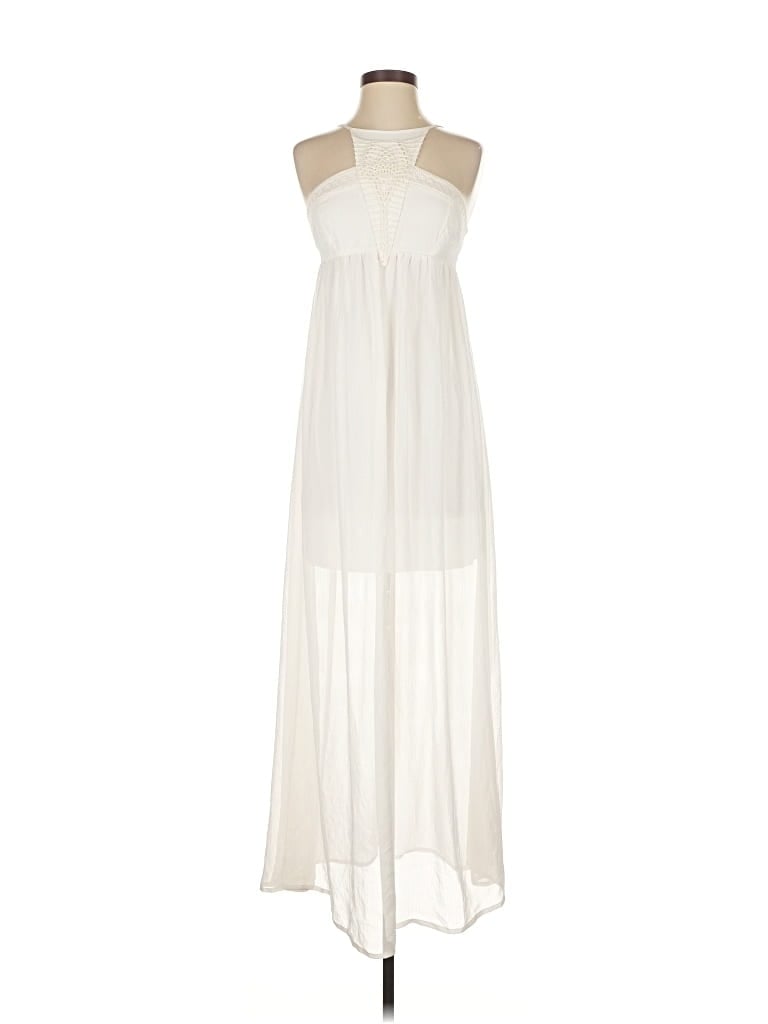 Pre-owned Express Casual Dress In White