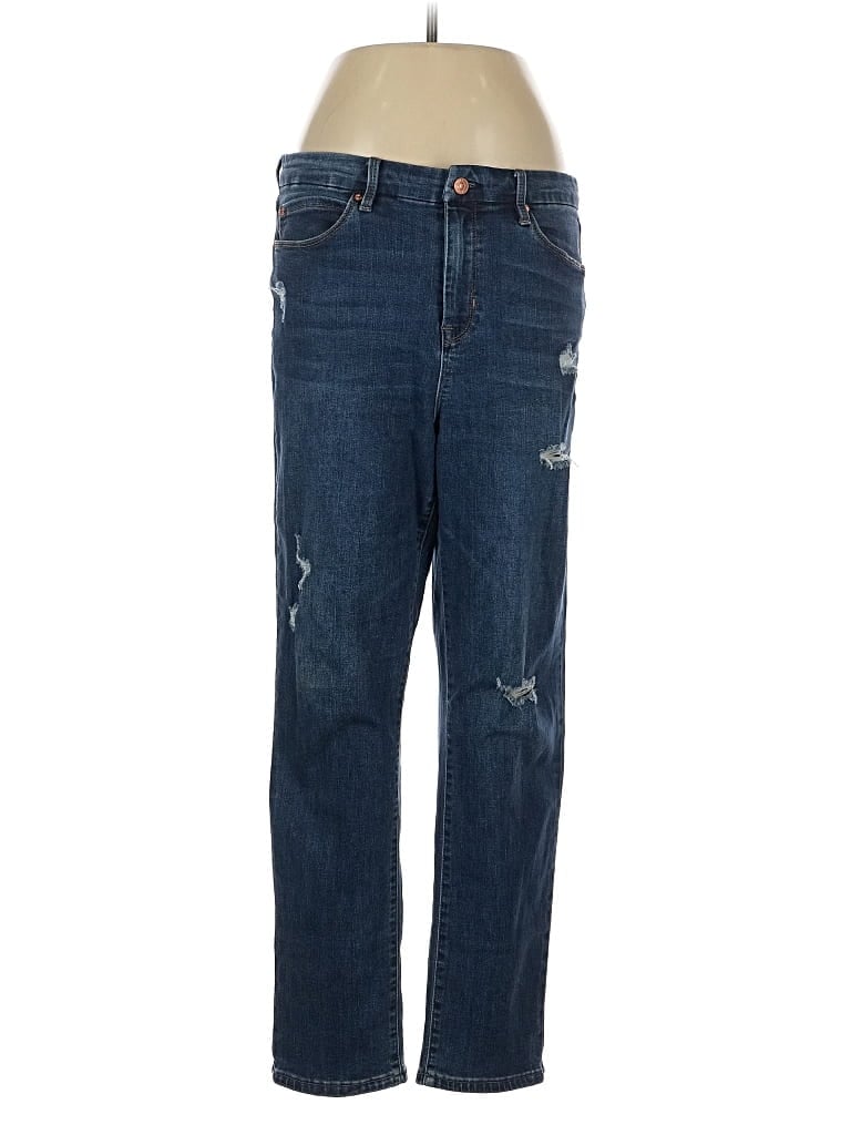 Pre-owned Nicole Miller Jeans In Blue