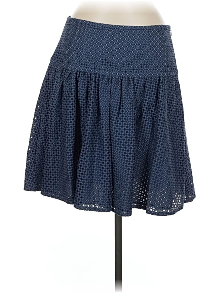 Pre-owned Ann Taylor Casual Skirt In Blue