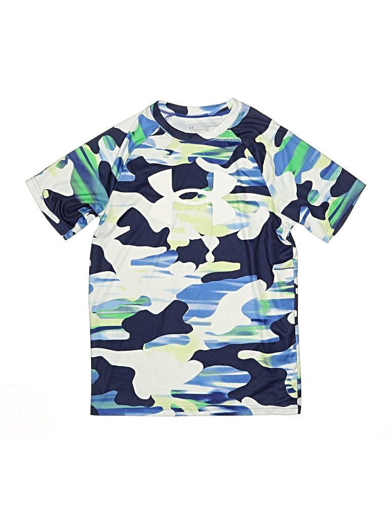 Pre-owned Under Armour Kids' Active T-shirt In Blue