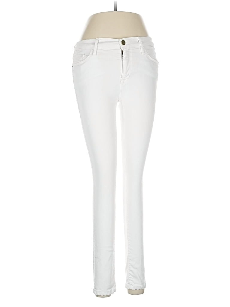 Pre-owned Frame Jeans In White