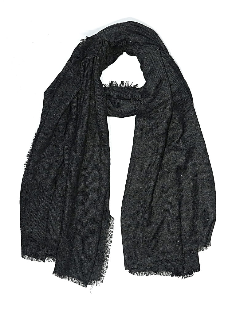 Pre-owned H&m Scarf In Gray