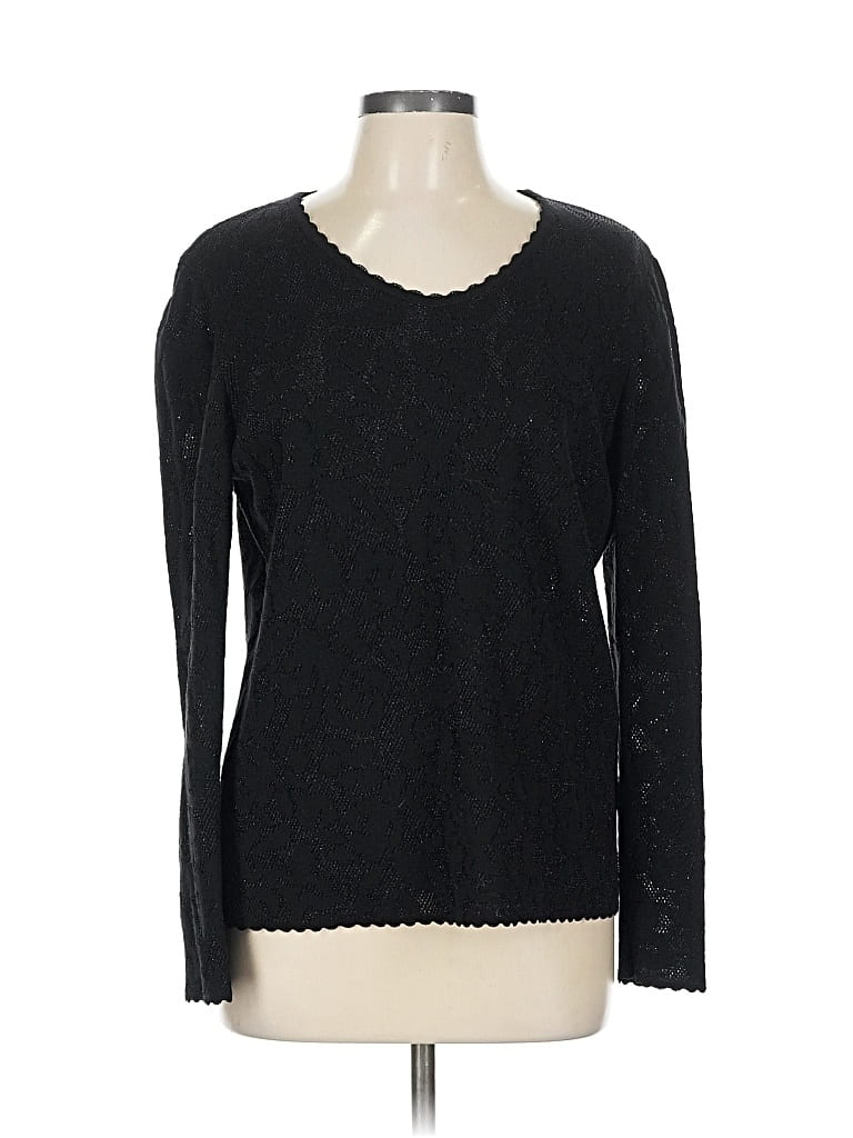 Pre-owned Escada By Margaretha Ley Pullover Sweater In Black